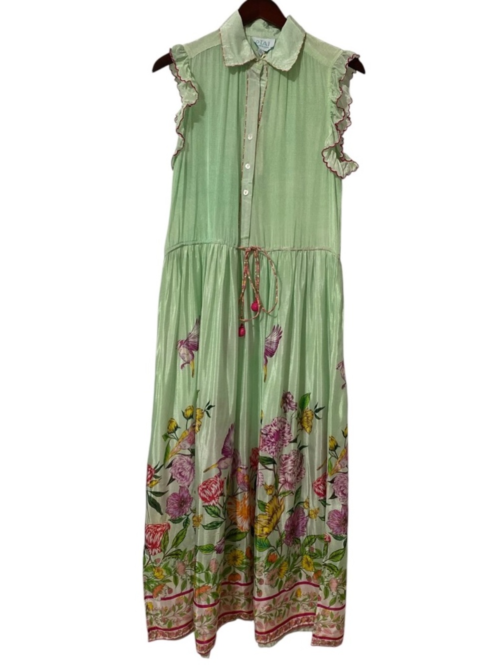 NWT TAJ By Sabrina Crippa Maxi Dress Size S - Picture 7 of 12